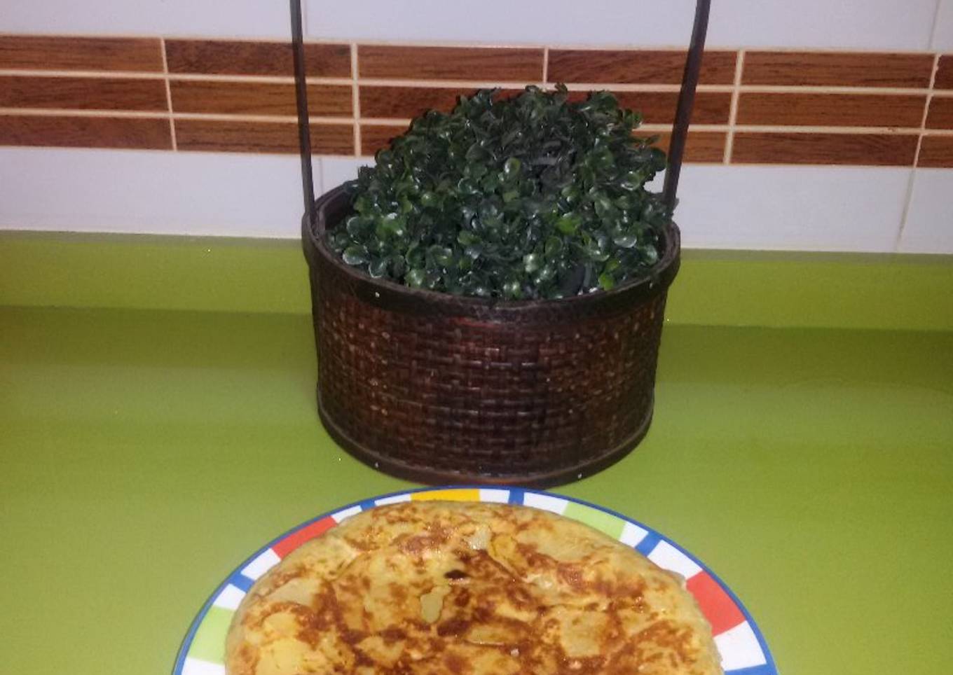 Tortilla de patata con thermomix