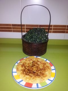Una foto de Tortilla de patata con thermomix