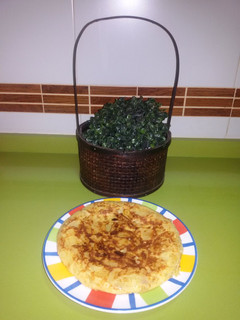 Una foto de Tortilla de patata con thermomix