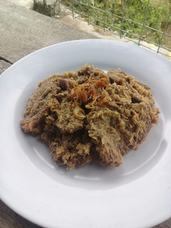 Foto resep Gepuk daging sapi kelapa