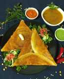 Mysore masala dosa (Street style)