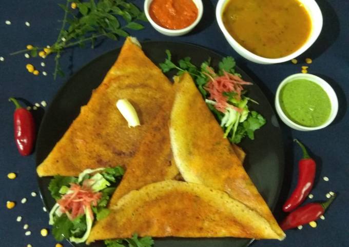 Mysore masala dosa (Street style)