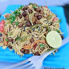 A picture of Vermecilli chana pulao.