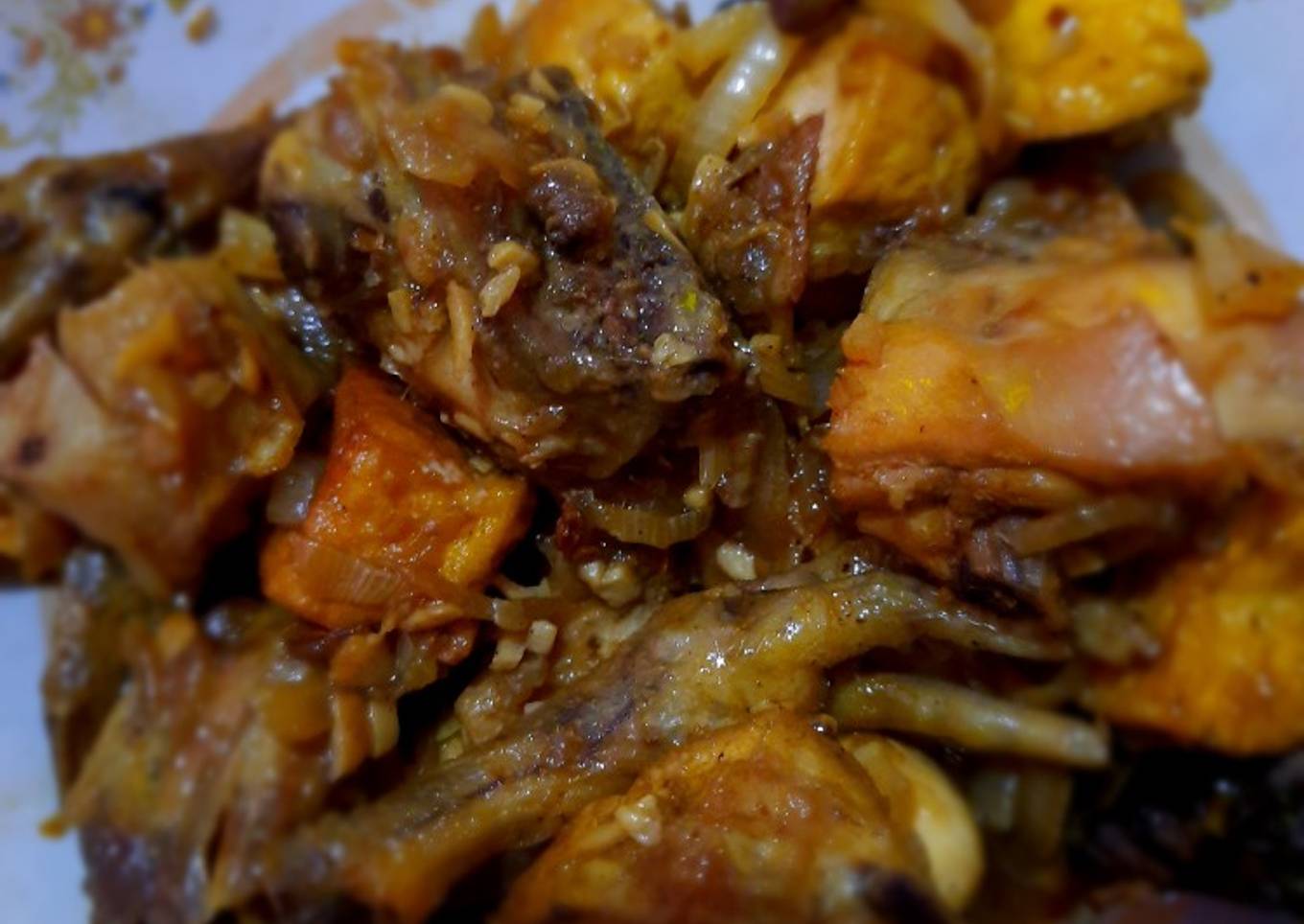 Bagaimana Membuat Ayam kecap + tahu simple Anti Gagal