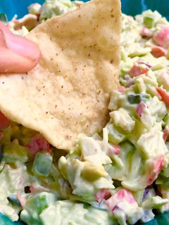 A picture of California Roll Dip.