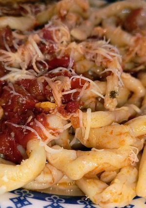 Una foto de Fideos caseros