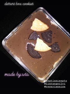 Foto resep Dessert box cookies eggless no baked no mixer