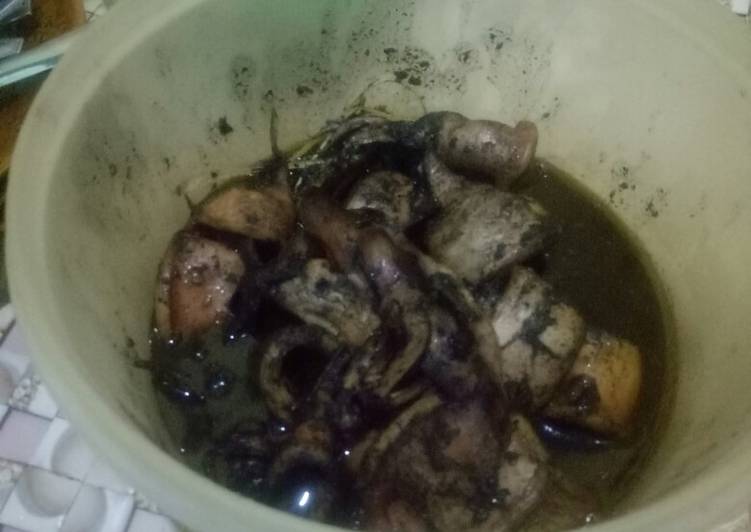 Cumi masak hitam