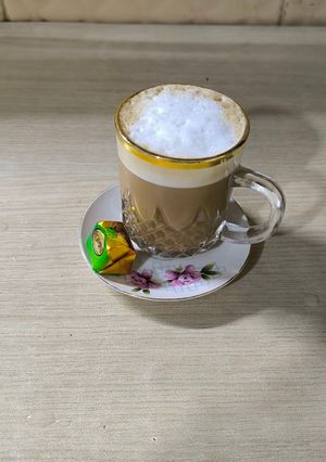 عکسی از دستور لاته خوشمزه من