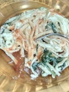 Foto resep Creamy Fetucini Spinach