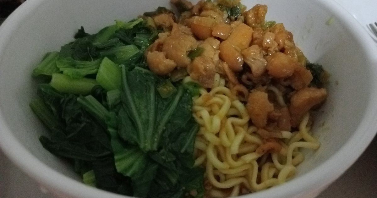Mie ayam rumahan