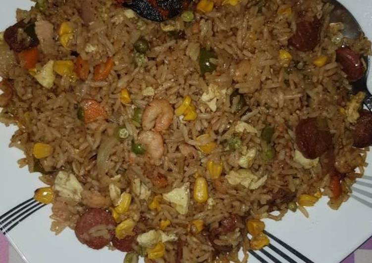 Recipe of Any-night-of-the-week Fried Rice