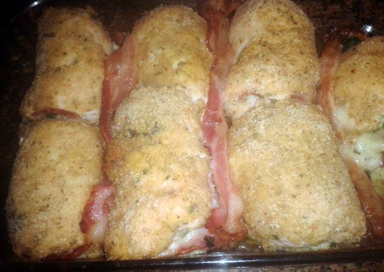Step-by-Step Guide to Prepare Super Quick Homemade italian style chicken cordon bleu