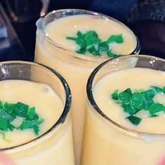 A picture of Mango shake.