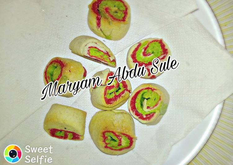 Easiest Way to Make Favorite Homemade Multi-colored cookies