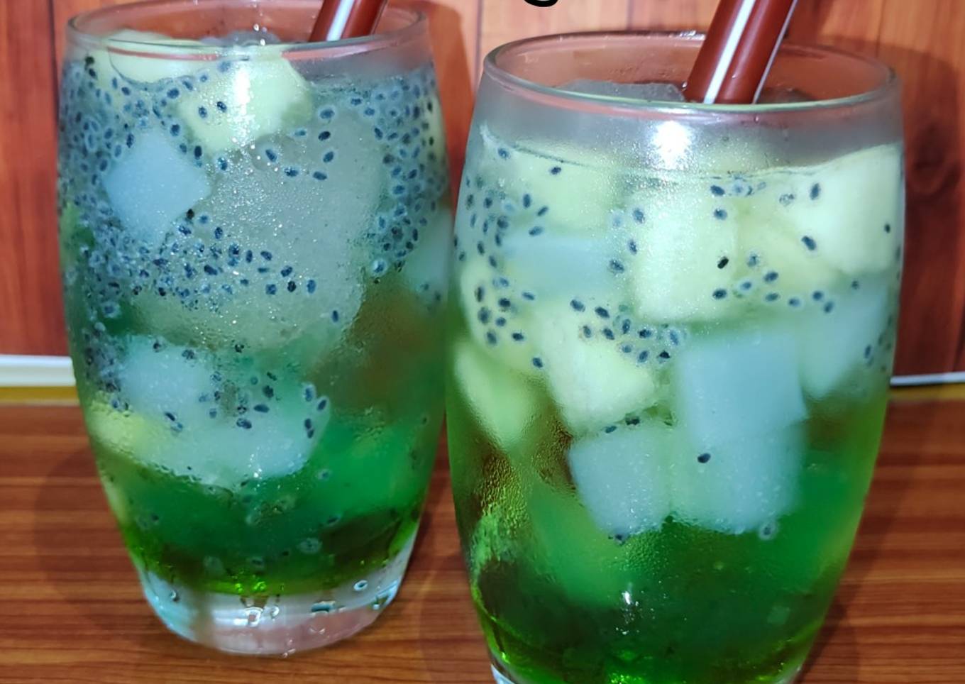 Es melon selasih