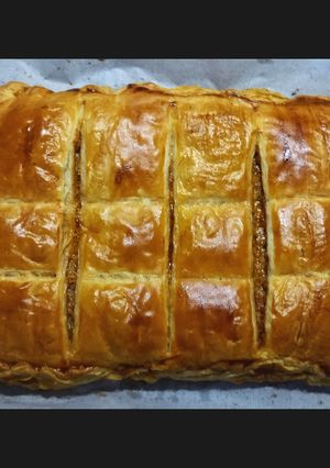 Φωτογραφία της συνταγής Κιμαδόπιτα με πράσα, πατάτες & συνοδευτική σάλτσα σαν μπεσαμέλ ✨