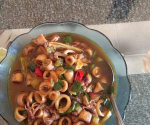 Mudahnya Memasak Cumi kuah kecap Mantul Banget