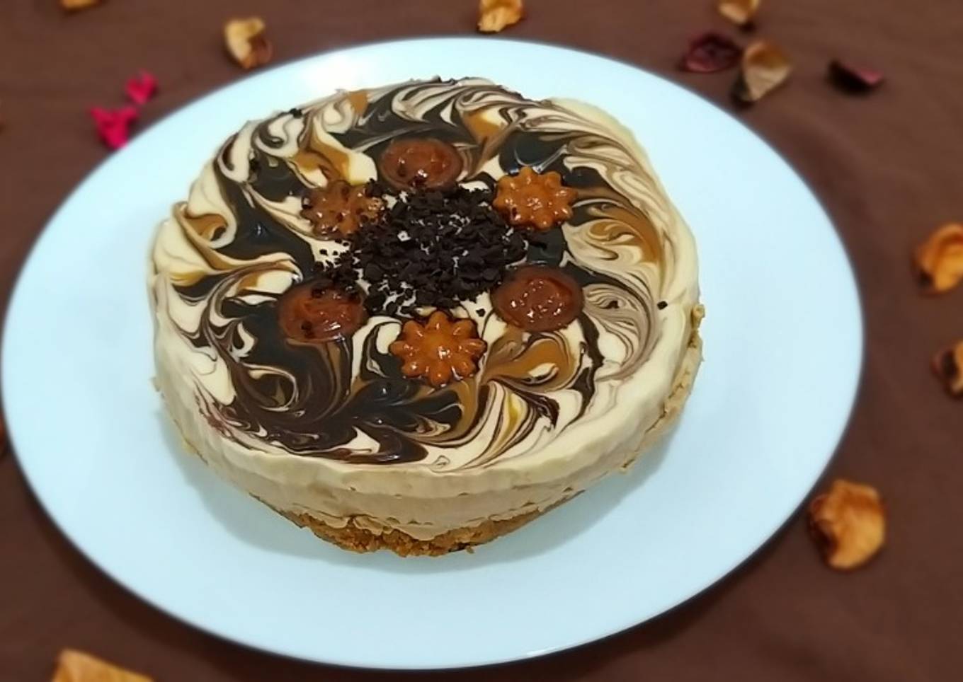 Dalgona Cheese cake