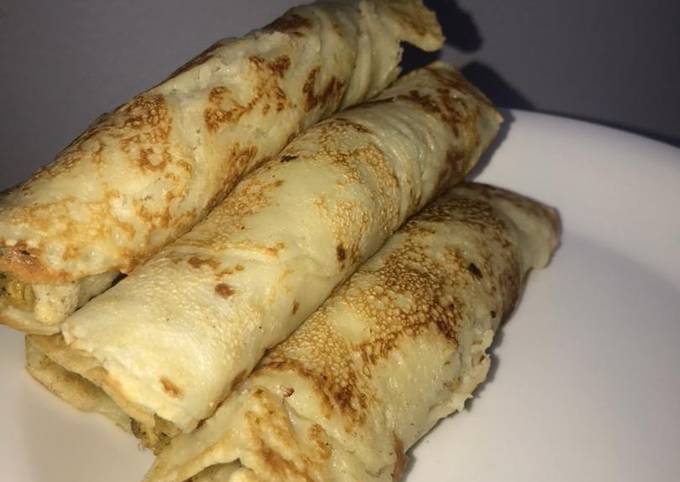 Chicken pancake roll Recipe