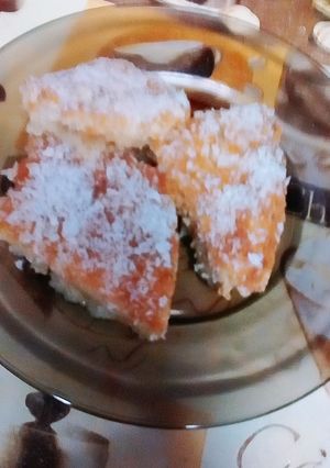 صورة لوصفة بسبوسة بالسمنة البلدي