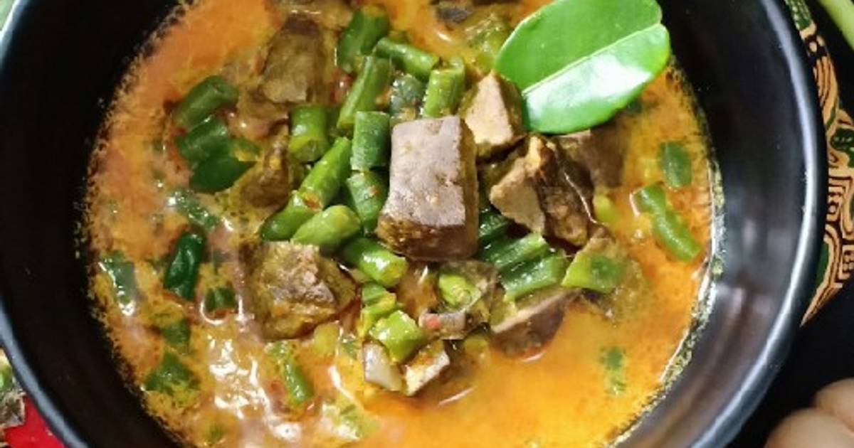 Resep Gulai Kacang Panjang Oleh Erni Apriana Cookpad