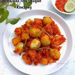 รูปของ Balado Telur puyuh Kentang