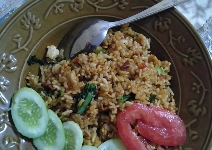 Resep Nasi goreng bumbu ulek ala abang abang nasi goreng oleh tri