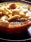 કાજુ ગાંઠિયાનું શાક (Cashew nuts Gathiya Shak Recipe In Gujarati)