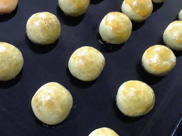 Standar Cara gampang bikin Green Tea Pineapple Tart yang sedap