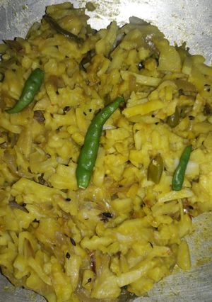 A picture of Arbi fry.