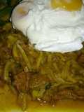 Olluquito con carne (Res) a lo Carmelita