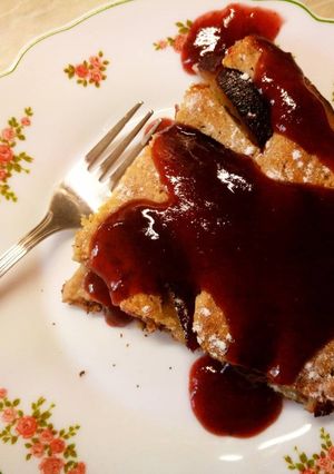 Szénhidrát-csökkentett szilvás pite recept fotója
