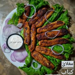 A picture of Mughlai kabab.