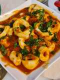 Calamars en sauce tomate