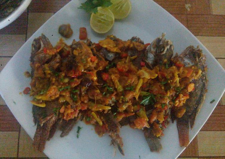 Bagaimana mengolah Mujair Sambal Pedass yang Lezat Sekali