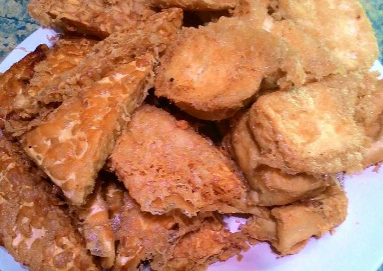 Resep Tahu Tempe Goreng Crispy oleh Dhika Puspita Sari 