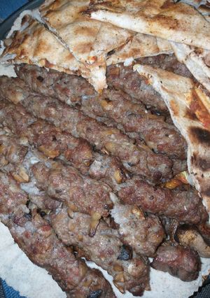 صورة لوصفة كباب مع الفطر والكمأ 🤗