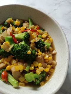 Foto resep Tumis Brokoli Jagung