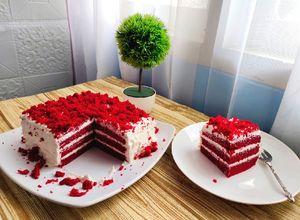 Foto resep 88. Red Velvet Kukus | Birthday Cake