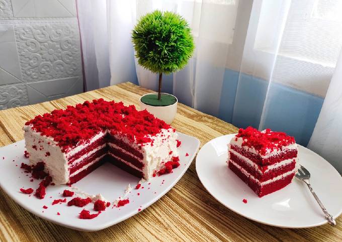 88. Red Velvet Kukus | Birthday Cake - cookandrecipe.com