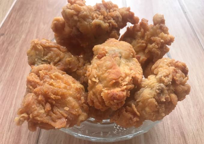 Ayam goreng kfc crispy yummy