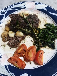 Foto resep Simple Steak Garlic Butter