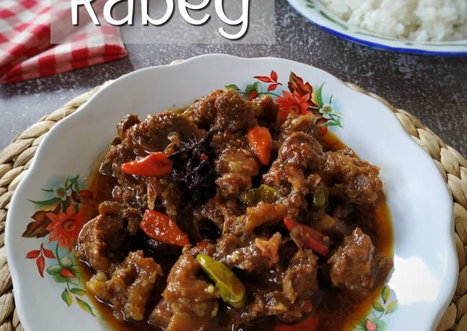 Rabeg Daging Kambing