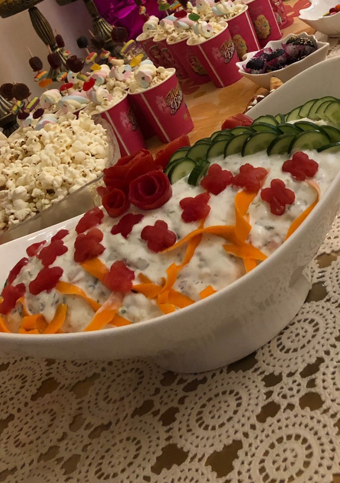 عکسی از دستور سالاد سیب زمینی