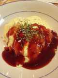 [Easy] Omurice with Demi-Glace Sauce