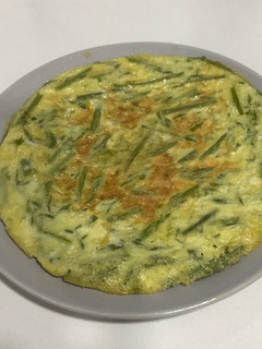 Una foto de Tortilla de espárragos