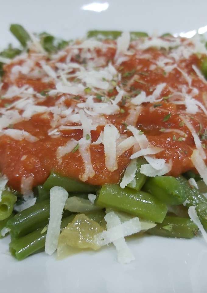 Una foto de Judías verdes a la parmesana