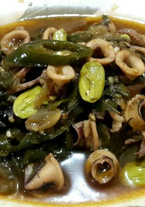 Foto resep Tumis Cumi Pete Cabe Ijo