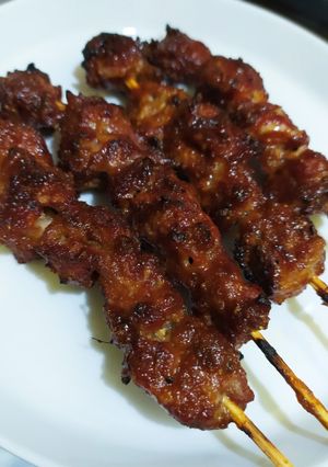 Foto resep Sate Kambing bumbu marinasi